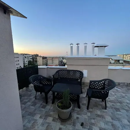 Appartamento New Sky Terrace Belgrado Esterno foto