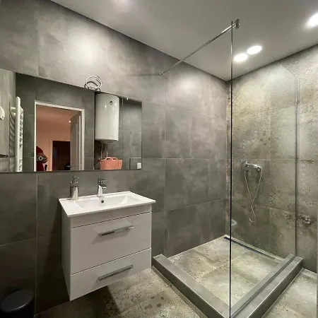 Appartamento New Sky Terrace Belgrado Esterno foto